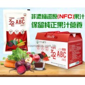 韓國農協 조은ABC果汁 (100ml X 30包)    (*如要送貨， 需另加$35運費或可選擇到本店取貨，亦可於荔枝角港鐵站交收)